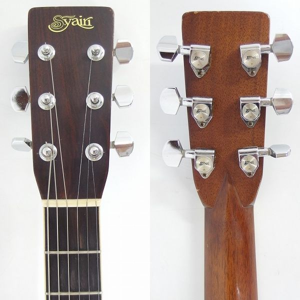 実際に弊社で買取させて頂いた★【難有り】S.Yairi/ヤイリ YD-302/YD302 アコースティックギター/アコギ ジャパンビンテージ ハードケース付の画像 2枚目