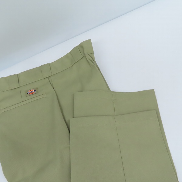 実際に弊社で買取させて頂いた(1)【未使用】Dickies/ディッキーズ ワークパンツ/チノパン カーキ 874KH/34の画像 7枚目