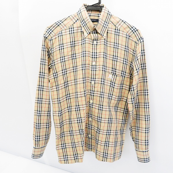 実際に弊社で買取させて頂いたBURBERRY LONDON/バーバリー ロンドン ノバチェックシャツ/S
