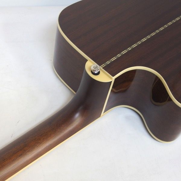 実際に弊社で買取させて頂いた★Epiphone/エピフォン Masterbilt DR-500MCE/VS エレアコ/アコースティックギター ソフトケース付の画像 8枚目