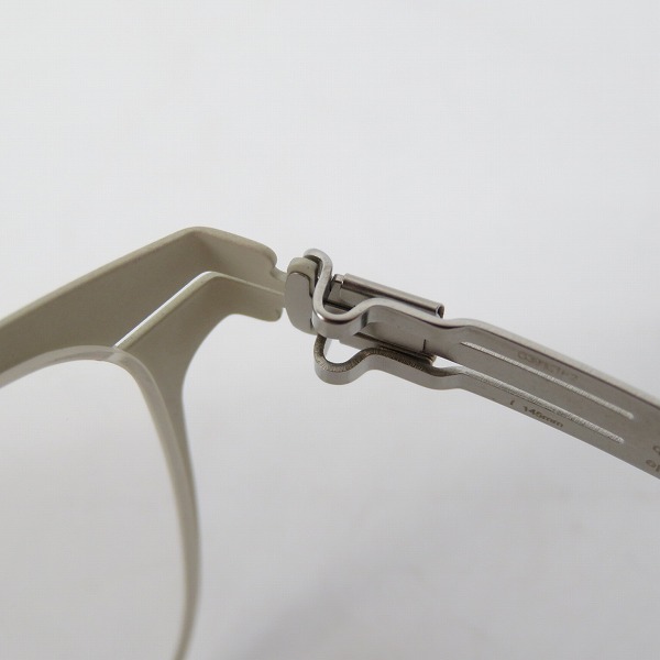 実際に弊社で買取させて頂いたic! berlin/アイシーベルリン marie メガネフレーム/眼鏡/アイウェア 863424の画像 6枚目