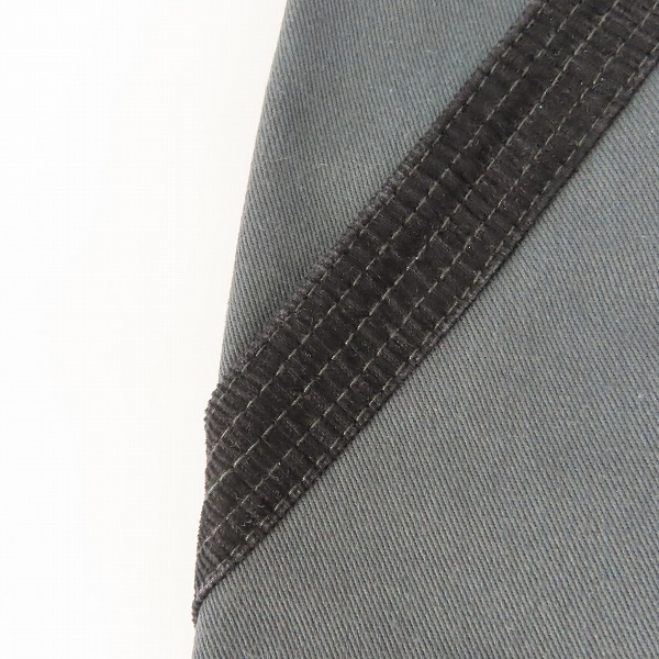 実際に弊社で買取させて頂いたCOMME des GARCONS×Dickies/コムデギャルソン×ディッキーズ レザーパーツ クロップドパンツ WD-P901/Sの画像 8枚目