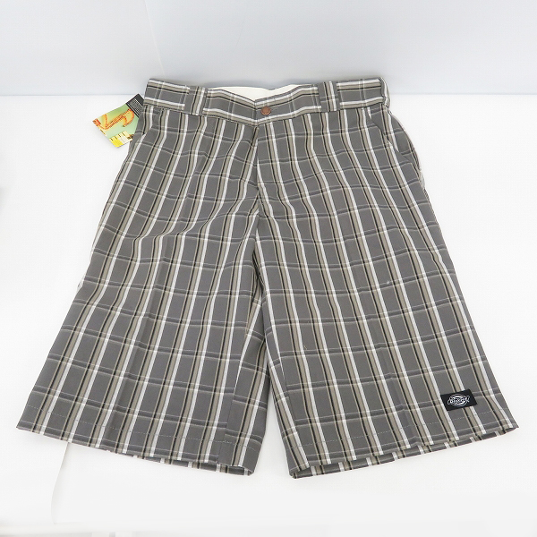 実際に弊社で買取させて頂いた【おまとめ品】Dickies/ディッキーズ MULTI USE POCKET SHORTS/マルチユーズ ポケット ショーツ/チェック柄 ハーフパンツ/32の画像 3枚目