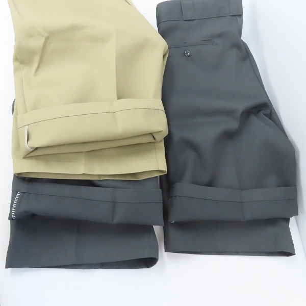 実際に弊社で買取させて頂いた【未使用】Dickies/ディッキーズ MULTI-POCKET WORK SHORTS/マルチポケット ワーク ショーツ チャコール カーキ/3点セットの画像 4枚目