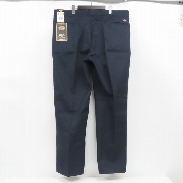 実際に弊社で買取させて頂いた(2)【未使用】Dickies/ディッキーズ ワークパンツ/チノパン ネイビー 42の画像 1枚目
