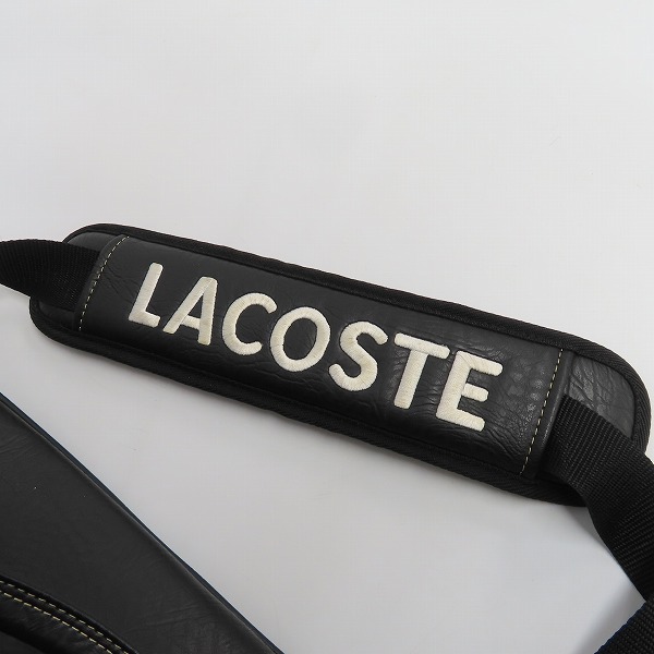 実際に弊社で買取させて頂いたLACOSTE/ラコステ ゴルフ/ボストンバッグ ブラックの画像 4枚目