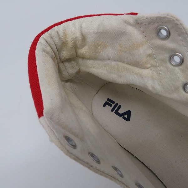 実際に弊社で買取させて頂いたFILA/フィラ Pionere HI ハイカットスニーカー FCY5206/26の画像 4枚目