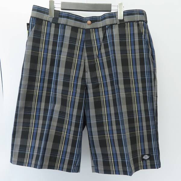 実際に弊社で買取させて頂いた【おまとめ品】Dickies/ディッキーズ MULTI USE POCKET SHORTS/マルチユーズ ポケット ショーツ/チェック柄 ハーフパンツの画像 2枚目