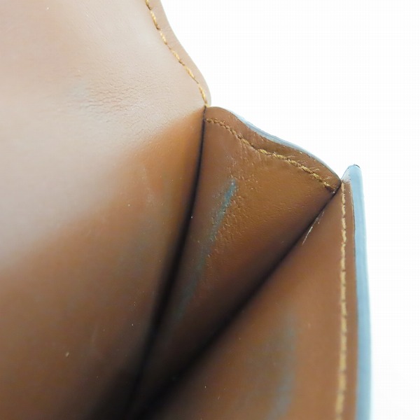 実際に弊社で買取させて頂いたBURBERRY/バーバリー LARK TB MONOGRAM E-CANVAS モノグラム 三つ折りミニ財布の画像 9枚目