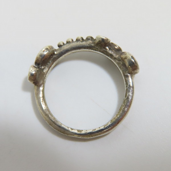 実際に弊社で買取させて頂いたLoree Rodkin/ローリーロドキン 5Pピンクストーン入り シルバーリング/9.5号の画像 4枚目