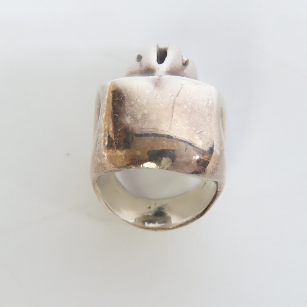 実際に弊社で買取させて頂いたCRAZY PIG/クレイジーピッグ マックススカルリング/15号の画像 5枚目