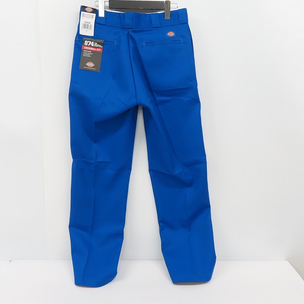 実際に弊社で買取させて頂いた【未使用】Dickies/ディッキーズ ワークパンツ/チノパン/ブルー/ 32の画像 1枚目