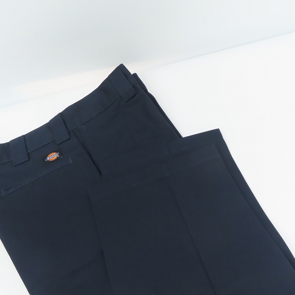 実際に弊社で買取させて頂いた【未使用】Dickies/ディッキーズ ワークパンツ/チノパン ダークネイビー WP873DN/36の画像 6枚目
