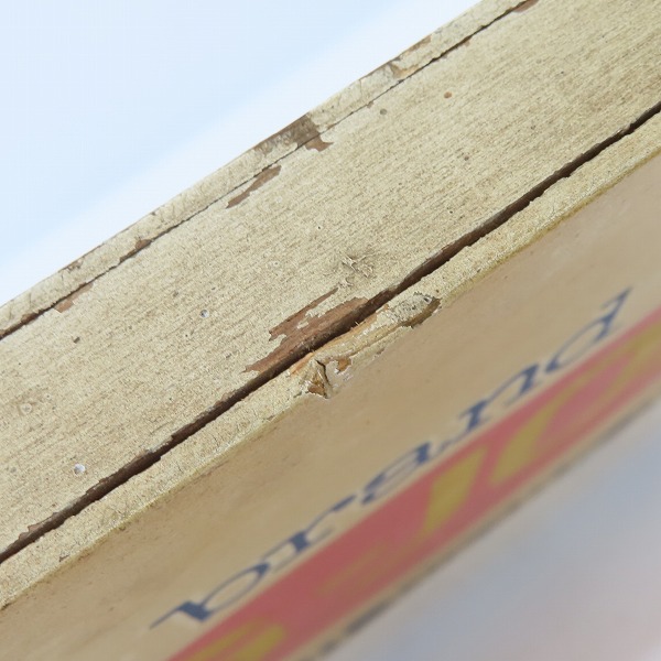 実際に弊社で買取させて頂いたBIG JOHN/ビッグジョン ヴィンテージ/木製  看板/バナーの画像 5枚目