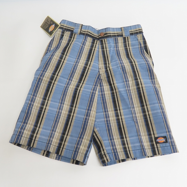 実際に弊社で買取させて頂いた【おまとめ品】Dickies/ディッキーズ MULTI USE POCKET SHORTS/マルチユーズ ポケット ショーツ/チェック柄 ハーフパンツ/30の画像 1枚目