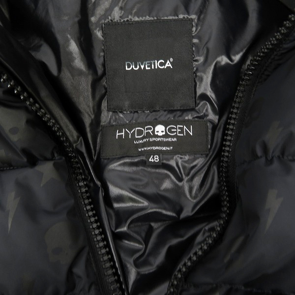 実際に弊社で買取させて頂いたDUVETICA×HYDROGEN/デュベティカ×ハイドロゲン ダウンジャケット/48の画像 2枚目