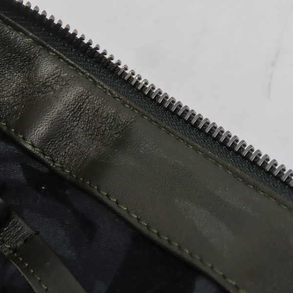 実際に弊社で買取させて頂いたJimmy Choo/ジミーチュウ スウェードレザー スタースタッズ クラッチバッグの画像 6枚目