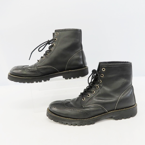 実際に弊社で買取させて頂いたCRIMIE/クライミー SPIDER WING ウイングチップブーツの画像 3枚目