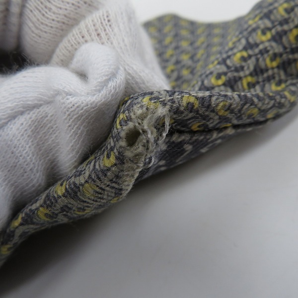 実際に弊社で買取させて頂いたBVLGARI/ブルガリ 総柄 ネクタイ ヨット柄 鳥柄 2点セットの画像 4枚目