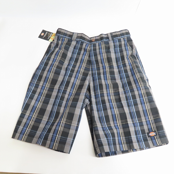 実際に弊社で買取させて頂いた【おまとめ品】Dickies/ディッキーズ MULTI USE POCKET SHORTS/マルチユーズ ポケット ショーツ/チェック柄 ハーフパンツ/36の画像 3枚目