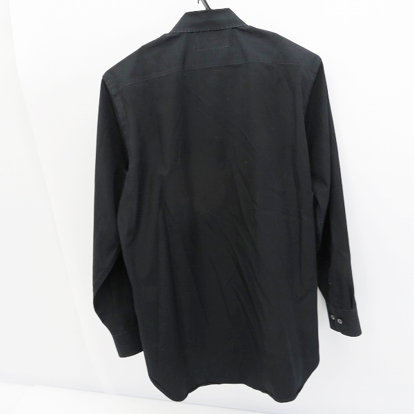 実際に弊社で買取させて頂いたBURBERRY LONDON/バーバリー ロンドン 裏地チェックシャツ ブラック/XSの画像 1枚目