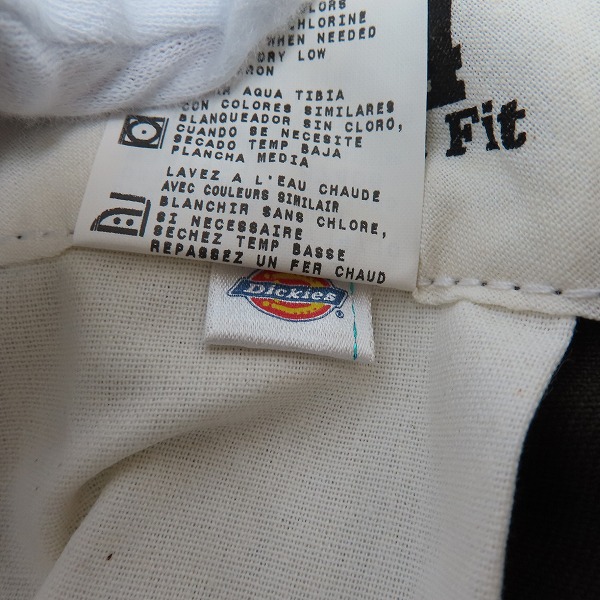 実際に弊社で買取させて頂いた【未使用】Dickies/ディッキーズ ワークパンツ/チノパン /ダークブラウン/30の画像 2枚目