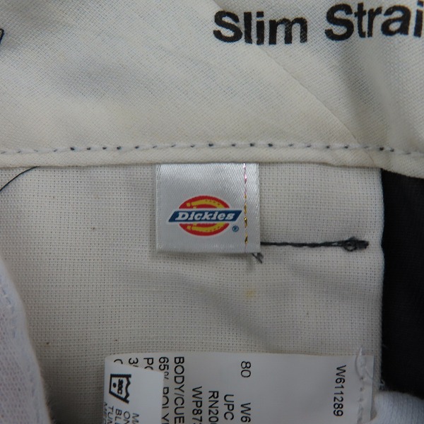 実際に弊社で買取させて頂いた【未使用】Dickies/ディッキーズ ワークパンツ/チノパン/グレー/ 30の画像 2枚目
