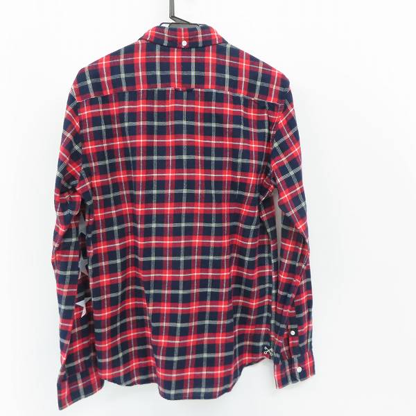 実際に弊社で買取させて頂いた【未使用】uniform experiment/ユニフォーム エクスペリメント チェック柄/スタープリント 長袖シャツ UE-123047/3の画像 1枚目