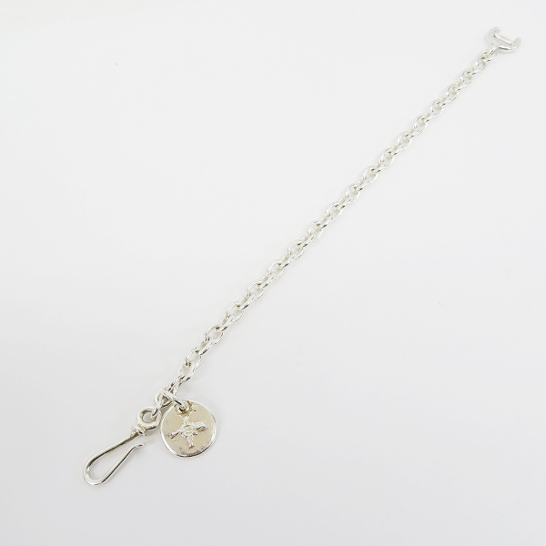 実際に弊社で買取させて頂いたFIRST ARROWS/ファーストアローズ メタル付 カスタム 2φチェーンブレスレット BR-045の画像 4枚目