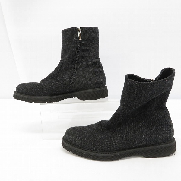 実際に弊社で買取させて頂いたGIORGIO ARMANI/ジョルジオアルマーニ サイドジップ ブーツ/8の画像 3枚目