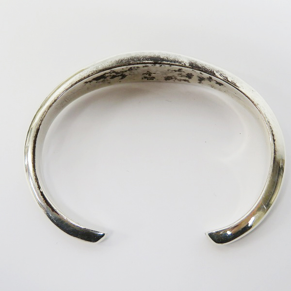 実際に弊社で買取させて頂いた【ギャラ付】FIRST ARROW'S/ファーストアローズ K18付 サークルセンターバングル BR-291の画像 5枚目