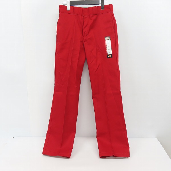 実際に弊社で買取させて頂いた【未使用】Dickies/ディッキーズ ワークパンツ/チノパン/レッド/ 30