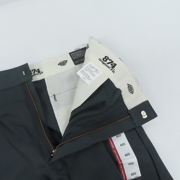 実際に弊社で買取させて頂いた(1)【未使用】Dickies/ディッキーズ ワークパンツ/チノパン チャコール 874CH/42の画像 4枚目