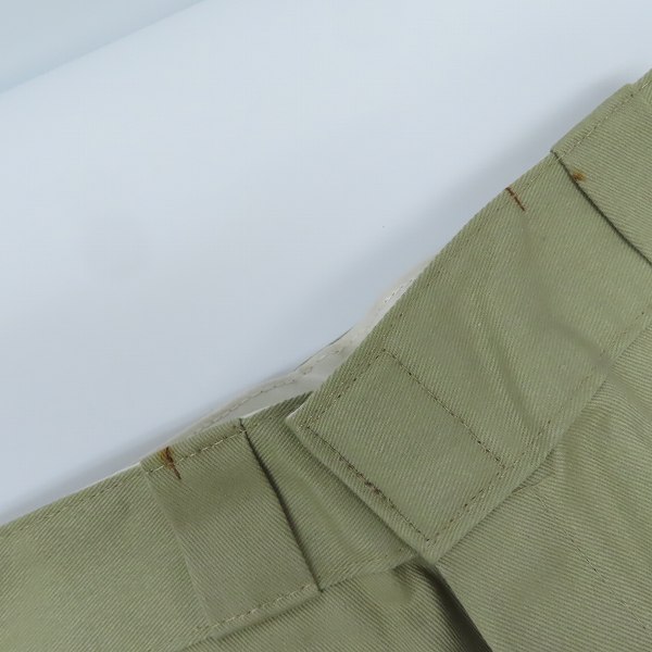 実際に弊社で買取させて頂いた(1)【未使用】Dickies/ディッキーズ ワークパンツ/チノパン カーキ 874KH/29の画像 6枚目
