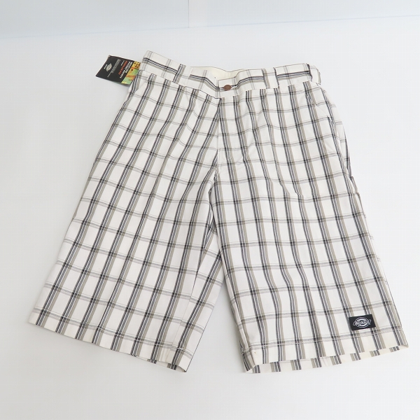 実際に弊社で買取させて頂いた【おまとめ品】Dickies/ディッキーズ MULTI USE POCKET SHORTS/マルチユーズ ポケット ショーツ/チェック柄 ハーフパンツ/32の画像 1枚目