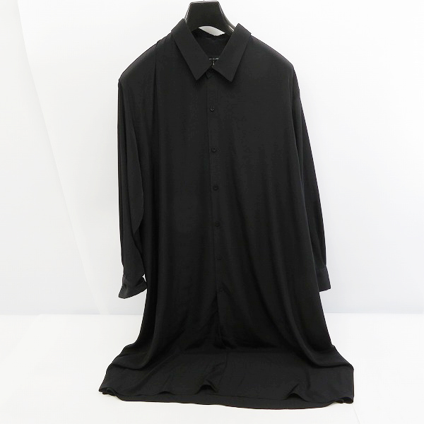 実際に弊社で買取させて頂いたLAD MUSICIAN/ラッドミュージシャン Long Shirt/ロングシャツ ブラック 2220-104/46
