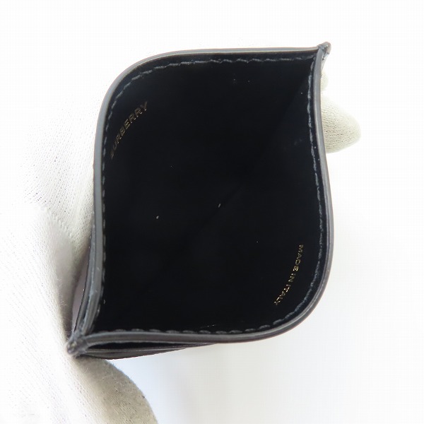 実際に弊社で買取させて頂いたBURBERRY LONDON/バーバリーロンドン レザー カードケース 8020719 1の画像 3枚目