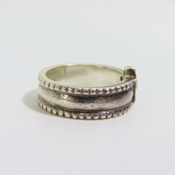 実際に弊社で買取させて頂いたLoree Rodkin/ローリーロドキン 6Pクリアストーン入り クロスリング/10号の画像 3枚目