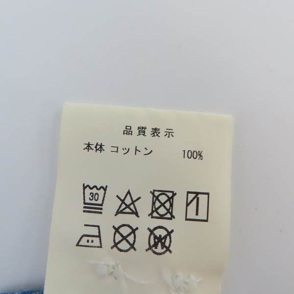 実際に弊社で買取させて頂いたDESCENDANT/ディセンダント デニム ボタンダウンシャツ/2の画像 4枚目