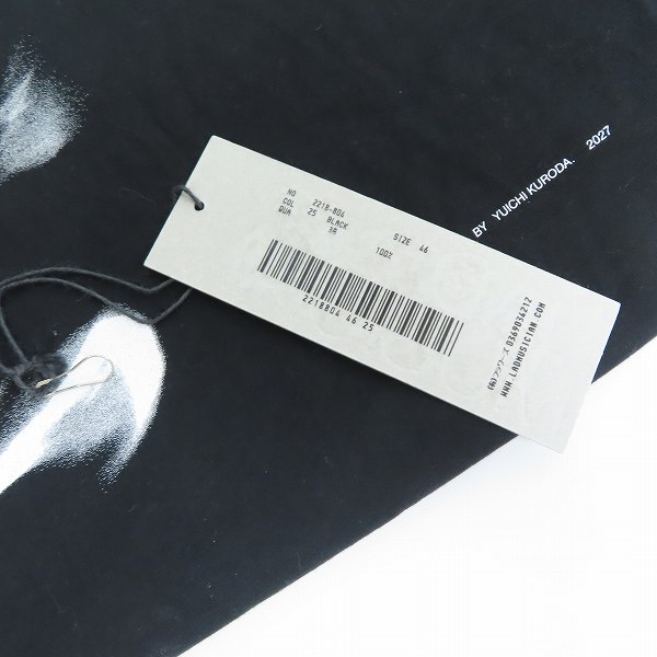 実際に弊社で買取させて頂いたLAD MUSICIAN/ラッドミュージシャン プリント半袖Tシャツ/46の画像 8枚目