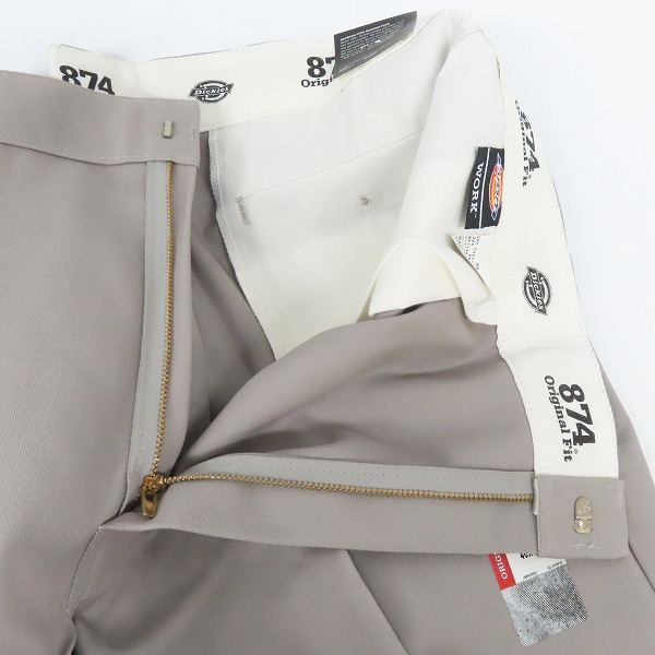 実際に弊社で買取させて頂いた【未使用】Dickies/ディッキーズ ワークパンツ/チノパン グレー系 40の画像 4枚目