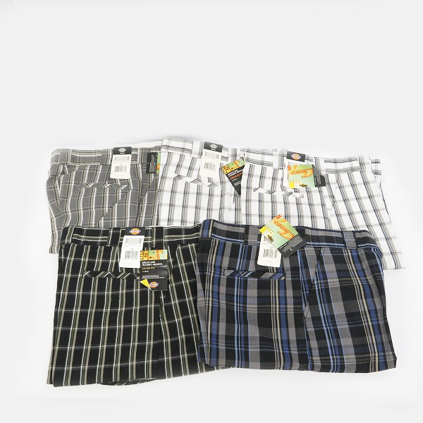 実際に弊社で買取させて頂いた【おまとめ品】Dickies/ディッキーズ MULTI USE POCKET SHORTS チェック柄 ハーフパンツ Size：32