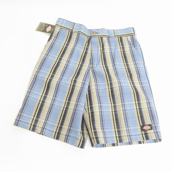 実際に弊社で買取させて頂いた【おまとめ品】Dickies/ディッキーズ MULTI USE POCKET SHORTS/マルチユーズ ポケット ショーツ/チェック柄 ハーフパンツ/32の画像 2枚目