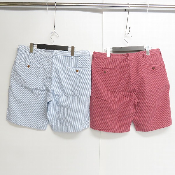 実際に弊社で買取させて頂いたBrooks Brothers/ブルックスブラザーズ ピンストライプハーフパンツ/W35 2点セットの画像 1枚目