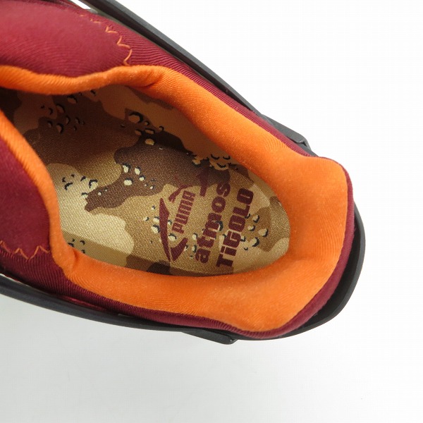 実際に弊社で買取させて頂いたTITLO×ATMOS×PUMA/ティトロ×アトモス×プーマ ディスク ブレイズ デザート ダスク 363063-01/28の画像 4枚目