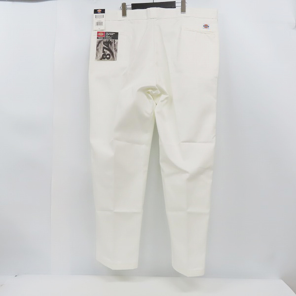 実際に弊社で買取させて頂いた【未使用】Dickies/ディッキーズ ワークパンツ/チノパン ホワイト 44の画像 1枚目
