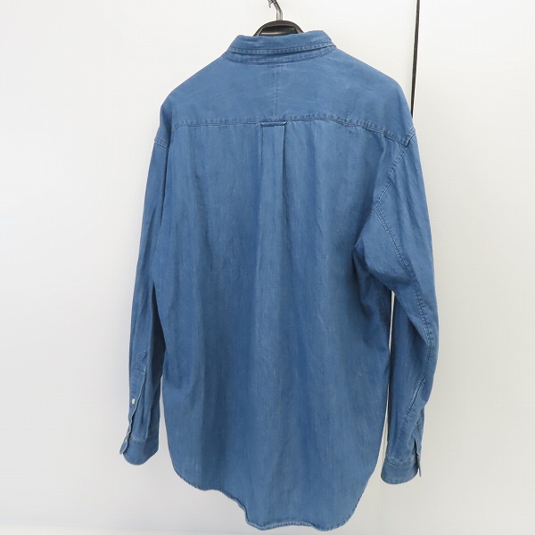 実際に弊社で買取させて頂いたDESCENDANT/ディセンダント デニム ボタンダウンシャツ/2の画像 1枚目