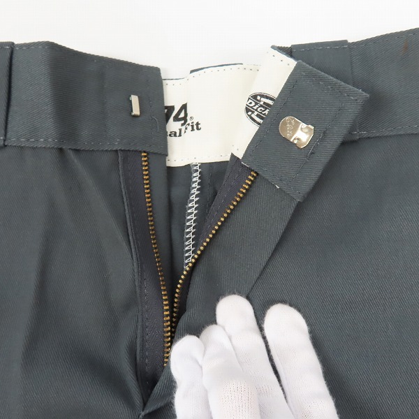 実際に弊社で買取させて頂いた【未使用】Dickies/ディッキーズ ワークパンツ/チノパン/グレー/ 29の画像 6枚目