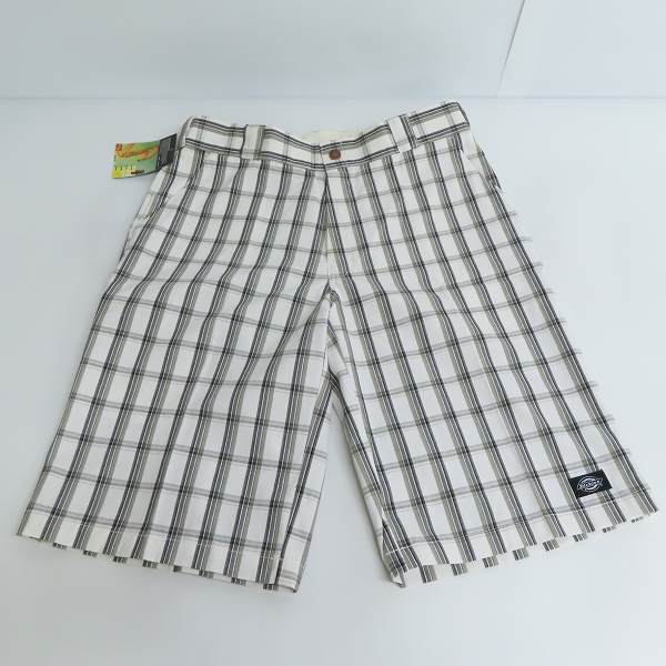 実際に弊社で買取させて頂いた【おまとめ品】Dickies/ディッキーズ MULTI USE POCKET SHORTS/マルチユーズ ポケット ショーツ/チェック柄 ハーフパンツ/34の画像 3枚目