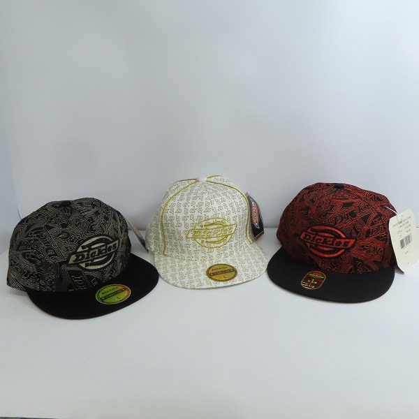 実際に弊社で買取させて頂いた(5)【未使用】Dickies/ディッキーズ キャップ/帽子/L 3点セット